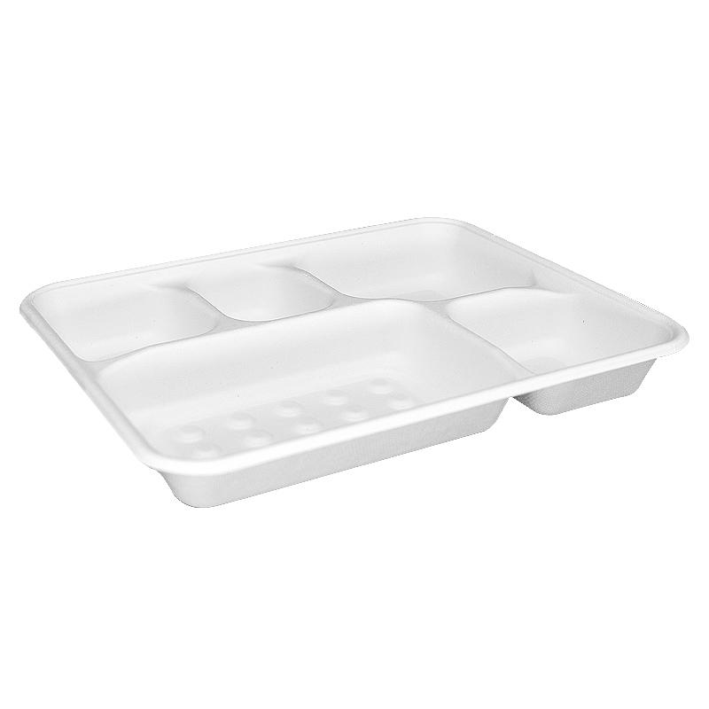 Bagasse Takeaway Container with Lid